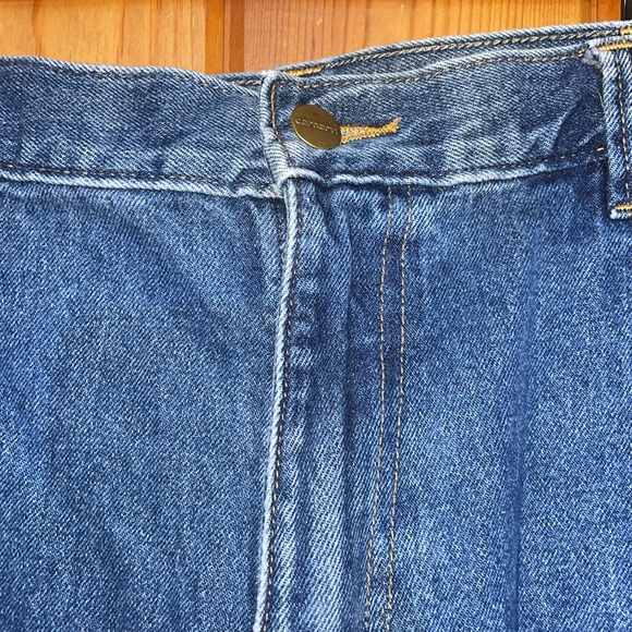 Carhartt relaxed fit jeans size 38x30 blue jeans men’s pants outdoor workwear - Picture 3 of 5